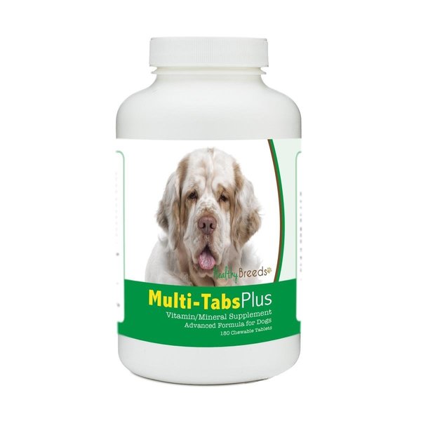Pamperedpets Clumber Spaniel Multi-Tabs Plus Chewable Tablets - 180 Count, 180PK PA743925